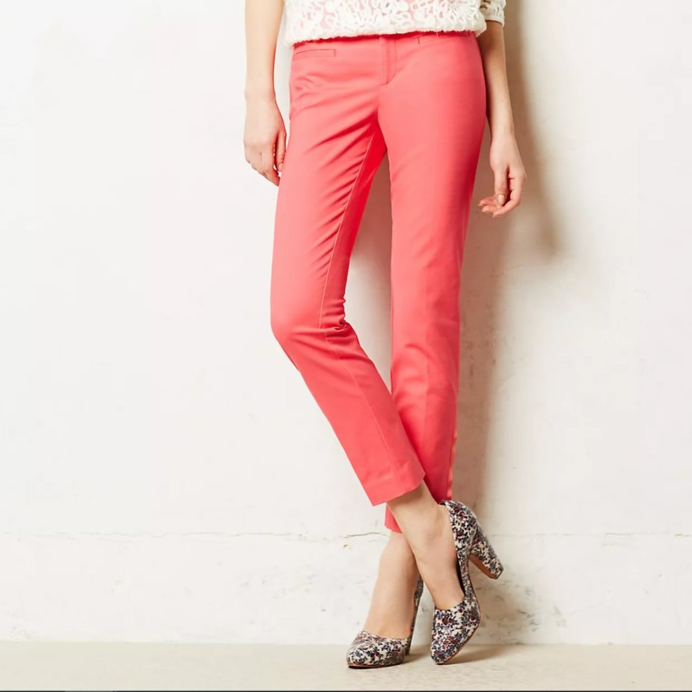 Anthropologie Cartonnier Charlie Ankle ZipPants
